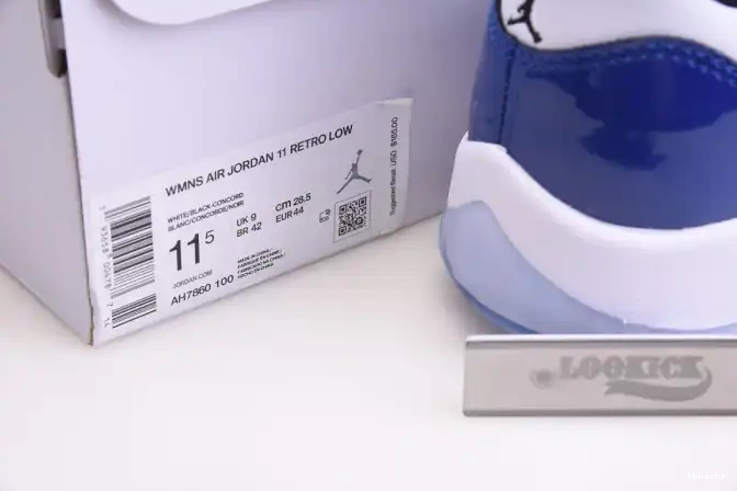 Reps TB Concord Low Retro AH7860-100 Jordan 11 White Air 0621